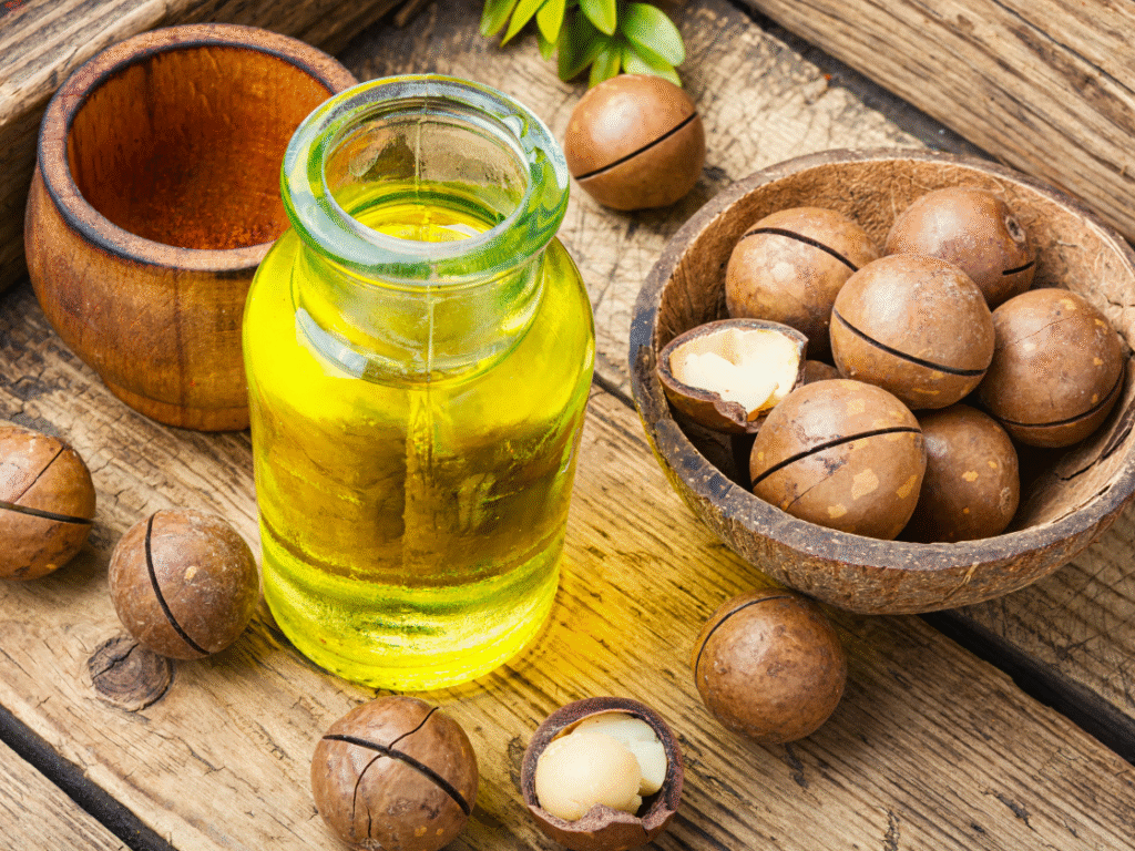 Huile de macadamia