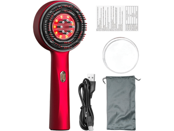 Brosse massage cuir chevelu électrique