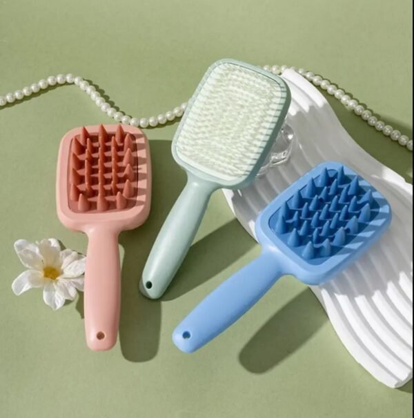 Brosse 2-en-1 Démêlante & Massante
