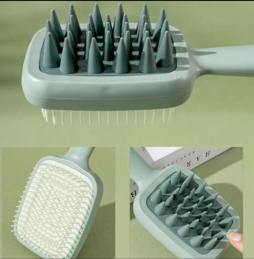 Brosse 2-en-1 Démêlante & Massante