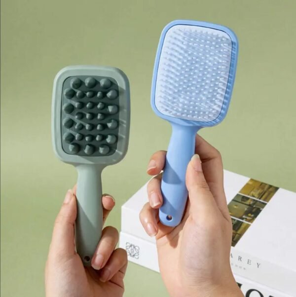 Brosse 2-en-1 Démêlante & Massante